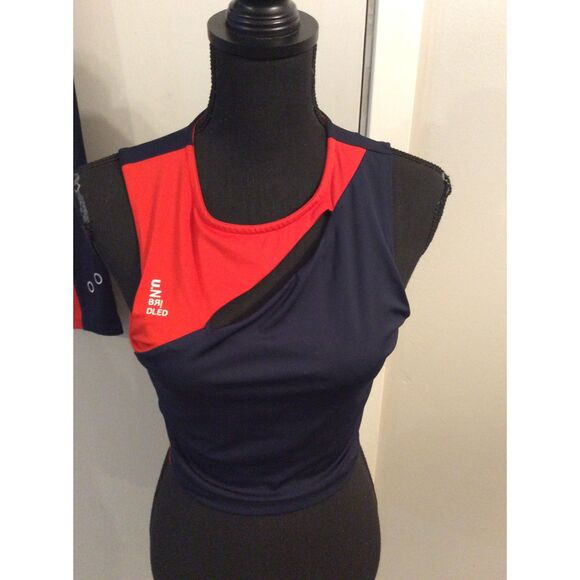 Unbridled Abby Crop Top Legging Set Workout Leisure EUC Medium - Picture 4 of 12